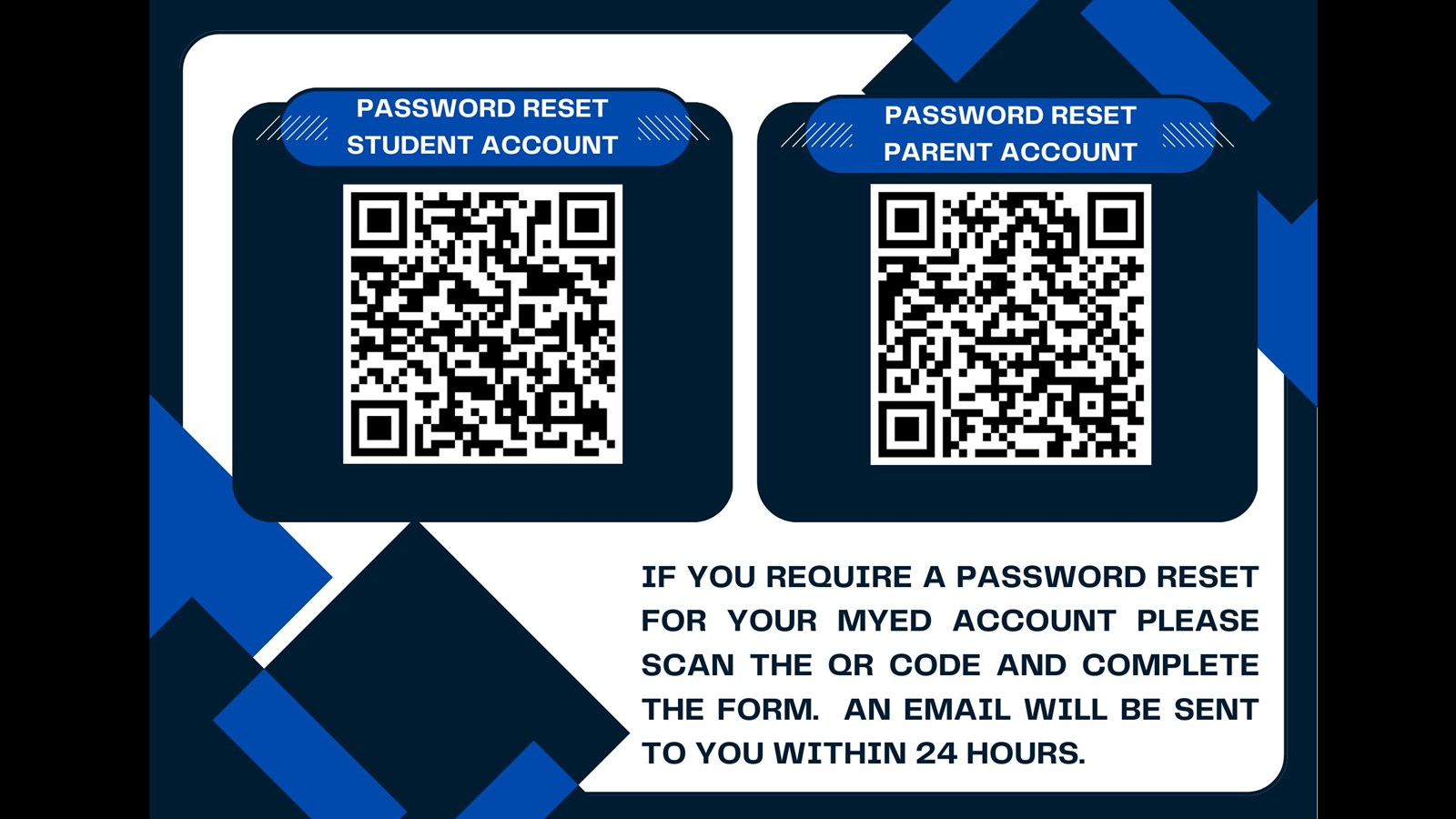 MyEd Password Resets