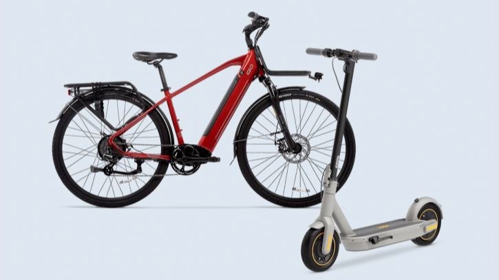 E-scooters and e-bikes