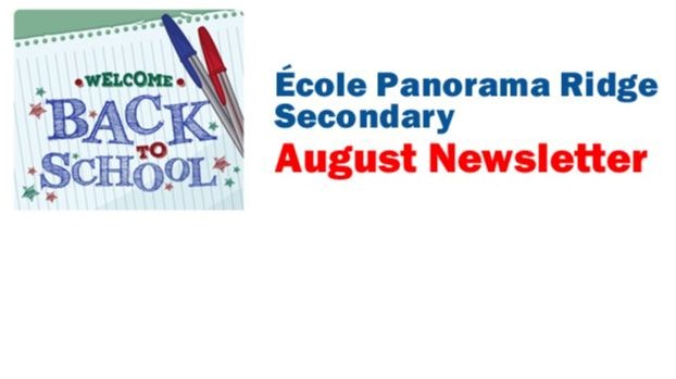 August Newsletter
