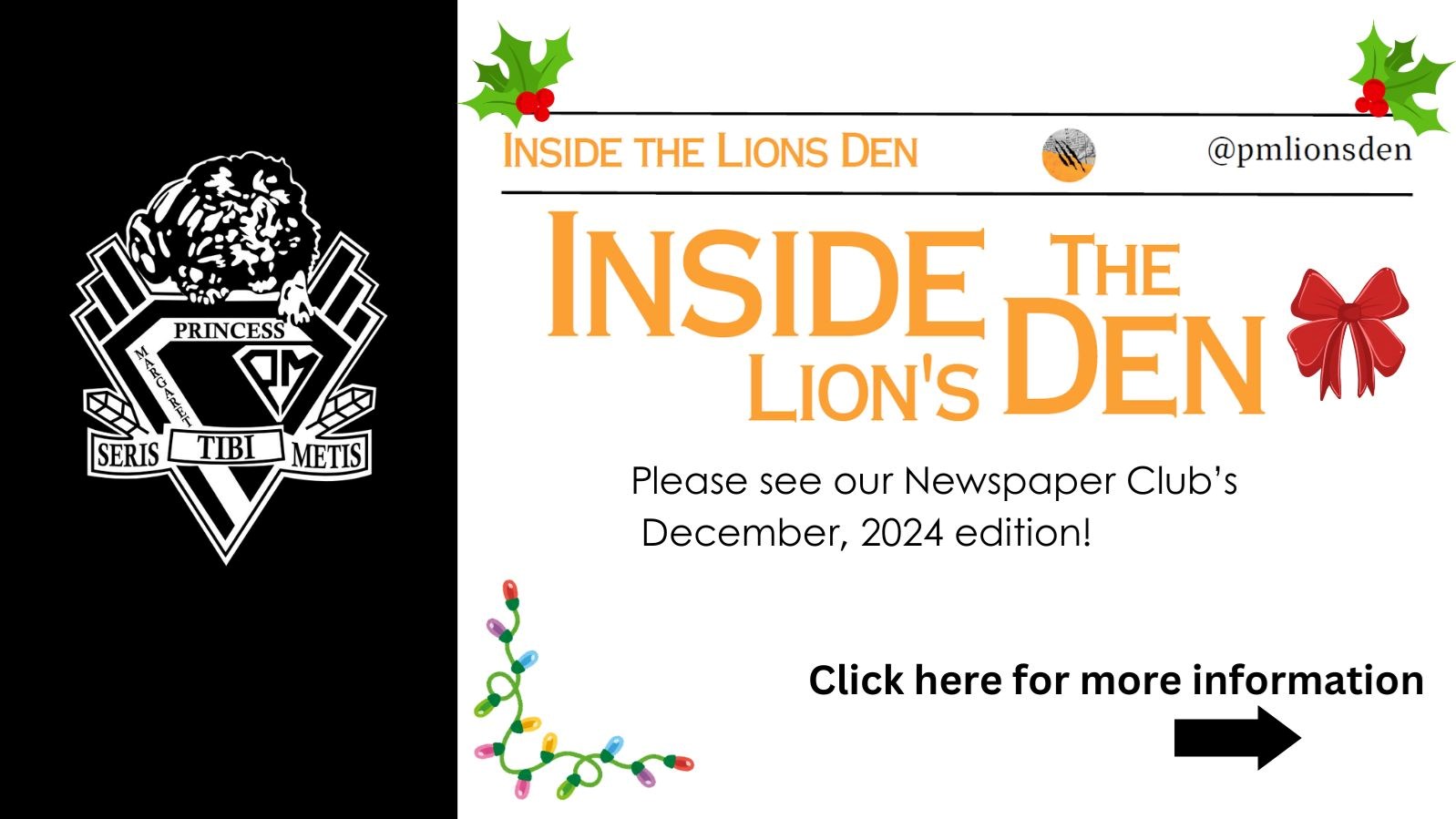 Inside the Lion's Den