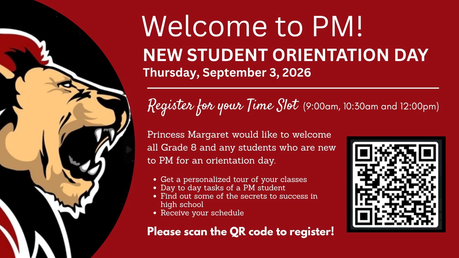 New Student Orientation Day