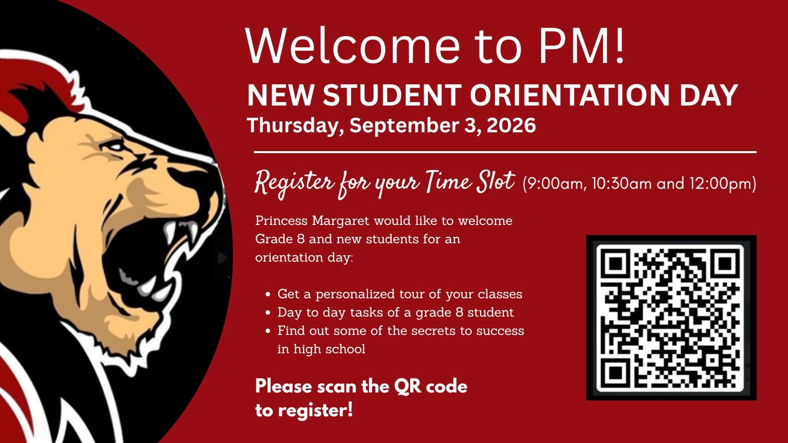 New Student Orientation Day