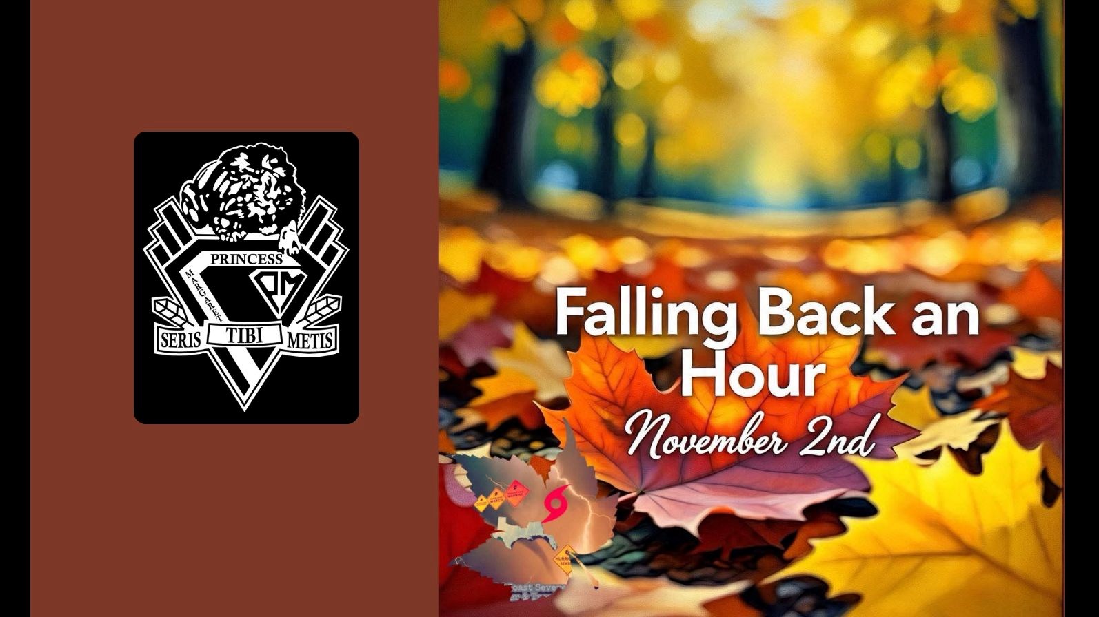 Reminder to change your clocks!