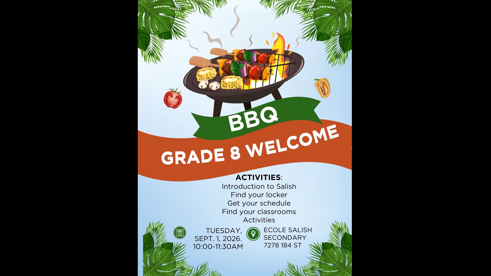 Grade 8 BBQ