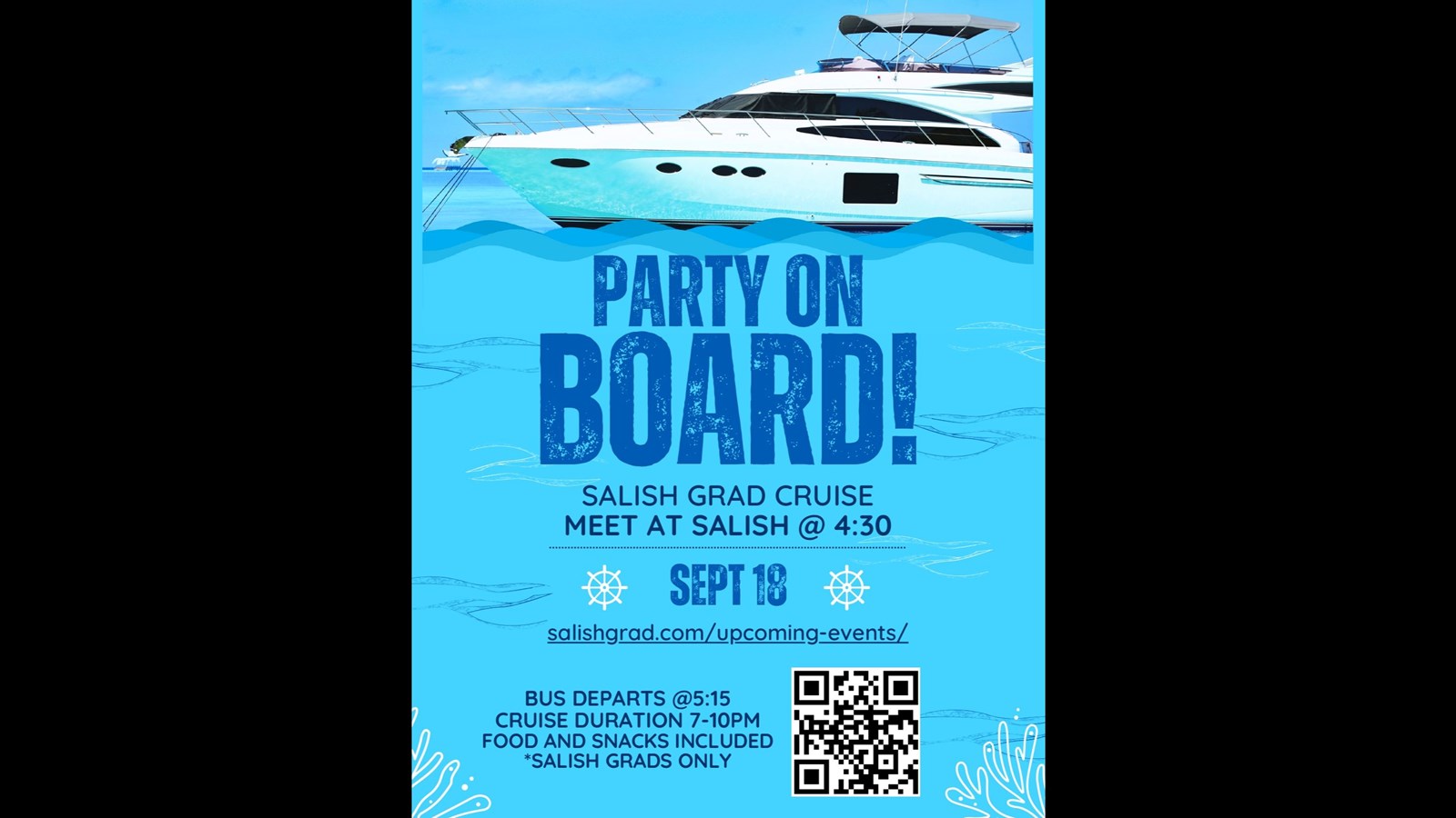 Last day to buy Grad cruise tickets today! 