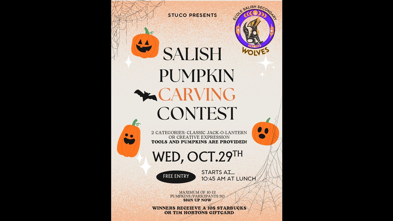 Salish - Pumpkin Carving Contest