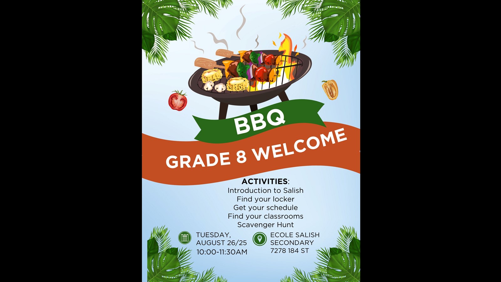 Grade 8 BBQ
