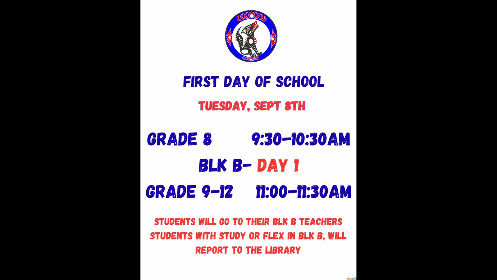 First day of school!