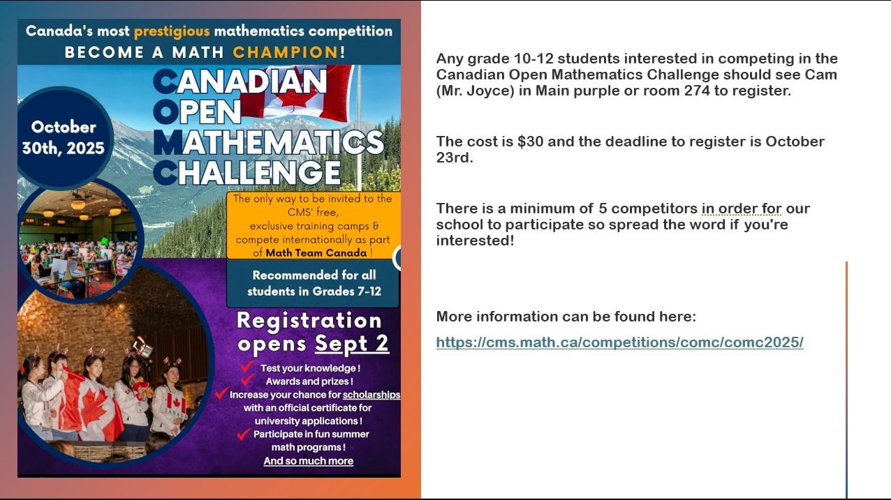 Canadian Open Math Challenge