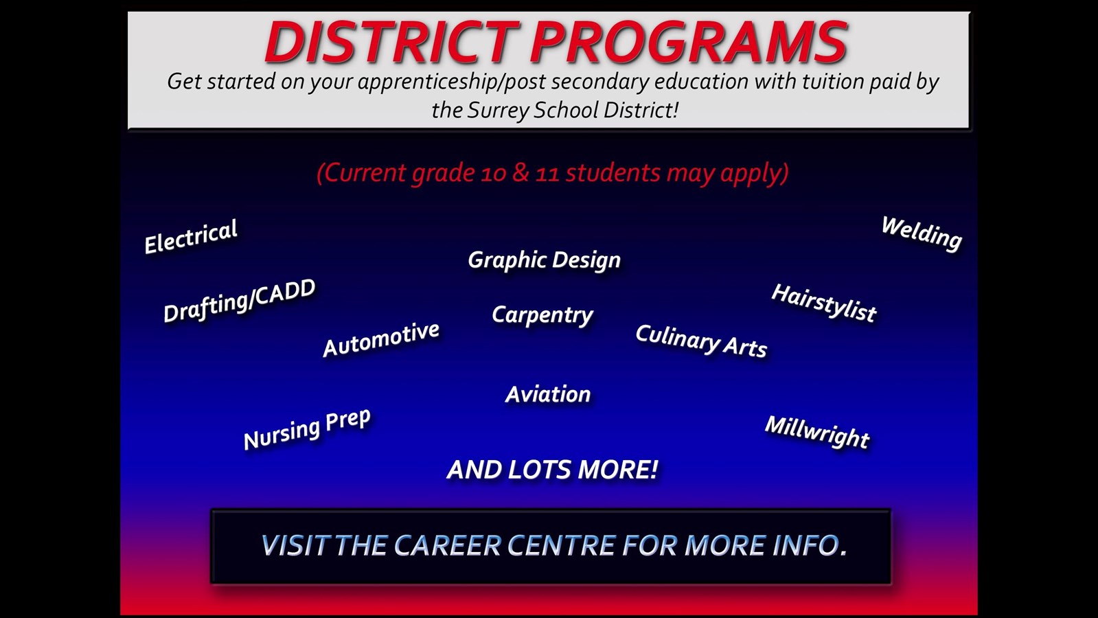 District Programs