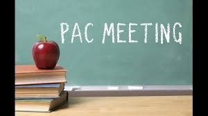 PAC Meeting - September 23rd