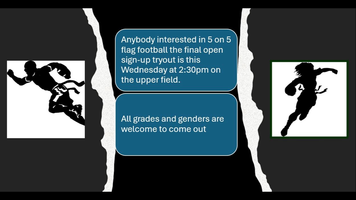Flag Football - Final Tryout