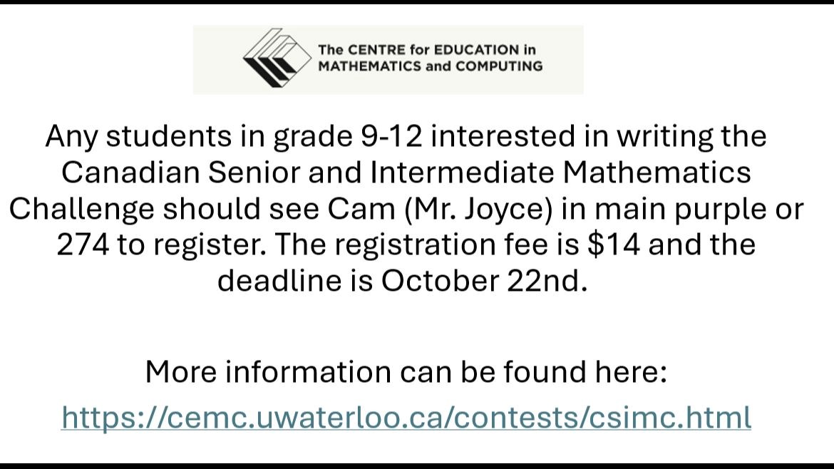Math Contest
