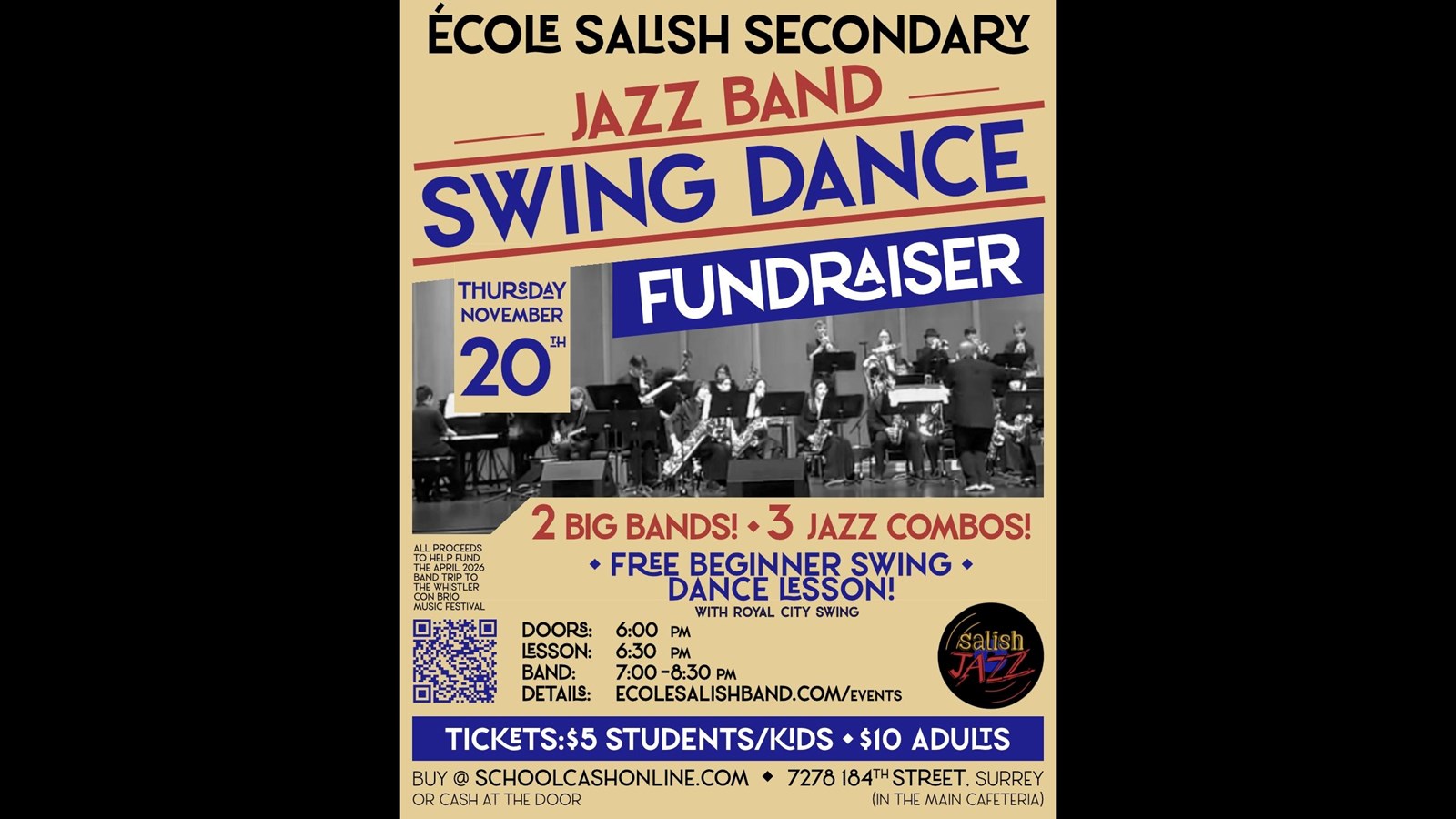 Salish Jazz Band- Swing Dance