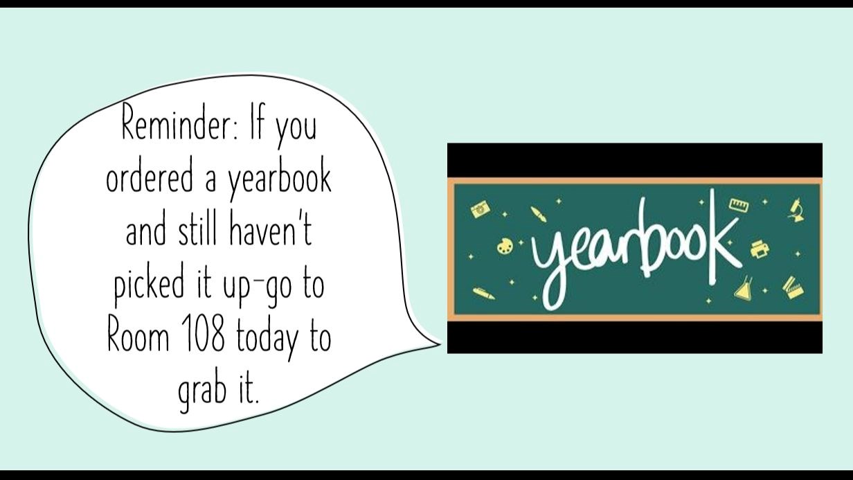 Yearbook Pick Up