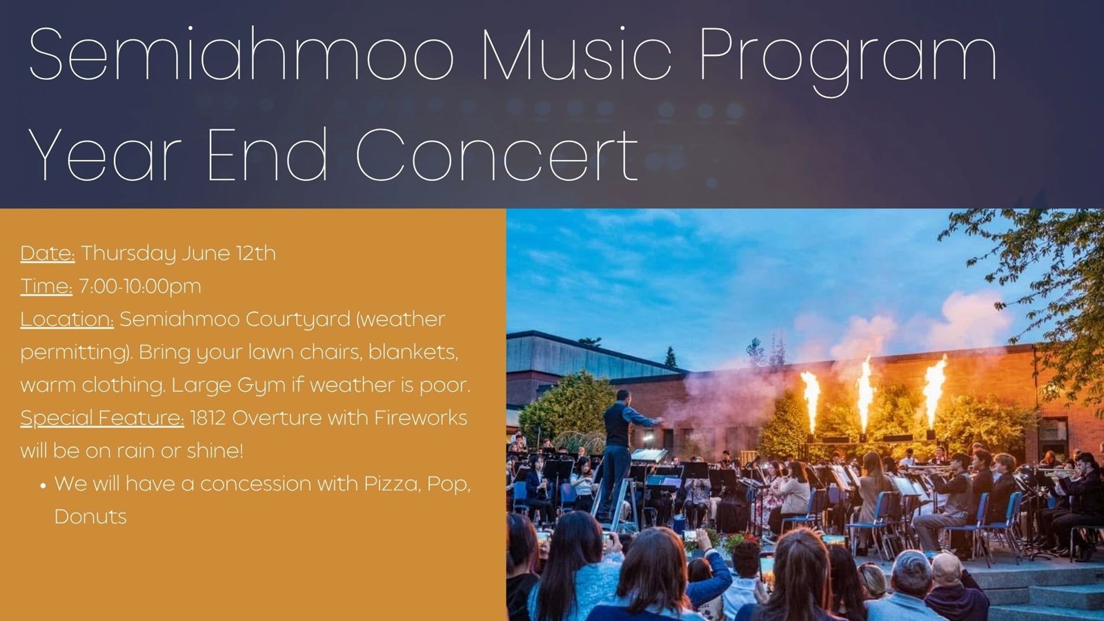 Semiahmoo Music Program Year End Concert 