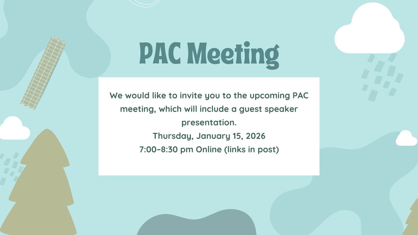 PAC Meeting 