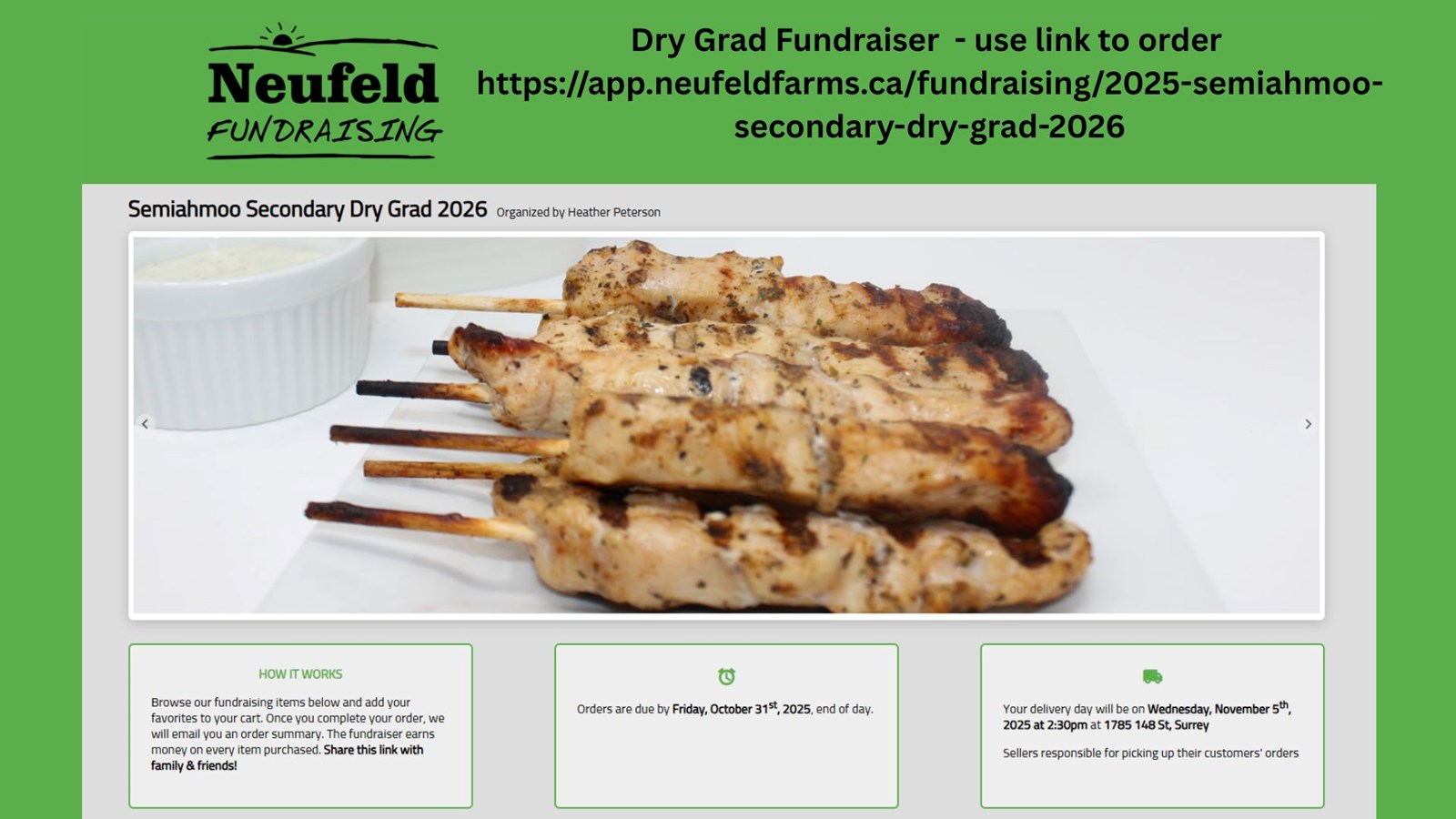 Dry Grad Fundraiser Neufeld 