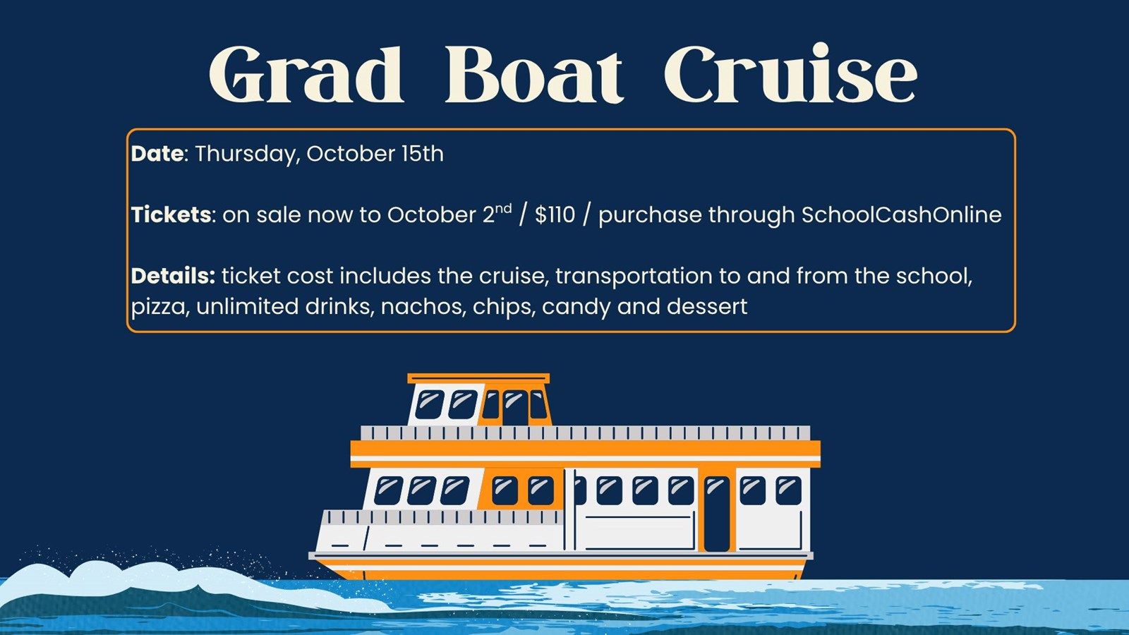 Grad Boat Cruise 