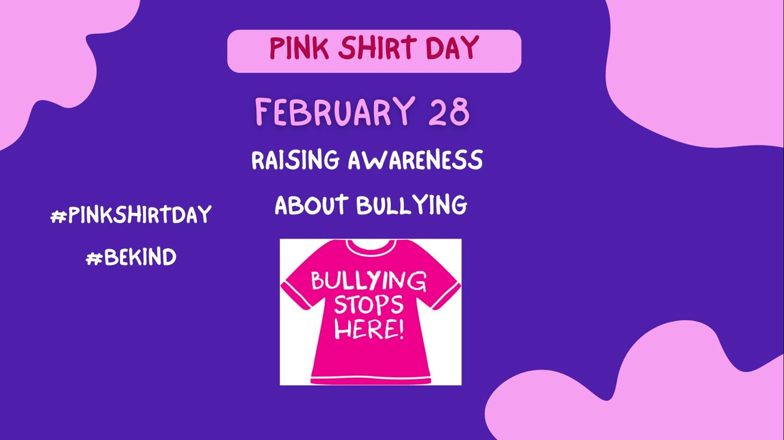 Pink Shirt Day 2021: Wear Pink, Stand Against Bullying - Equity, Diversity  and Inclusion - Simon Fraser University