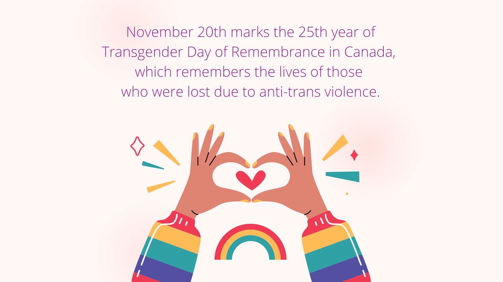 Transgender Day of Remembrance - November 20th