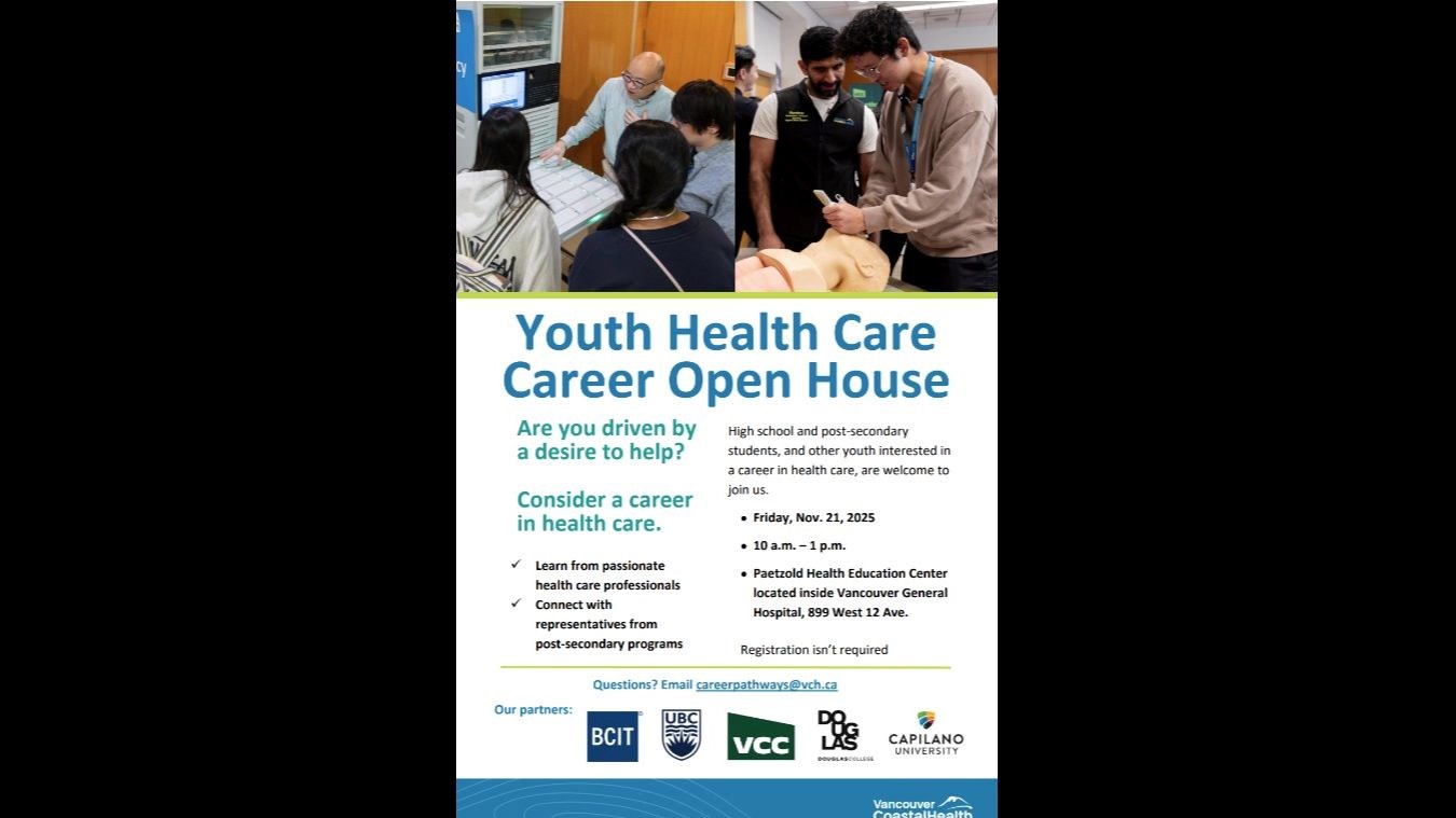 Youth Health Care Career Open House