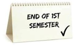 Semester 1 Ends