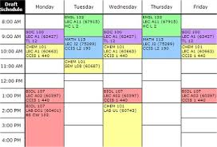 Class-schedule, Alberta